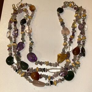 Multicolor Gemstone Necklace